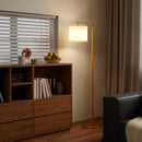 HOMCOM LED Floor Lamp With Dimmable Colours Temperature & Brightness, Gold