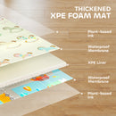 AIYAPLAY Baby Play Mat Double-Sided, Kids Crawling Mat for Toddlers