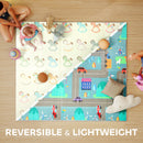 AIYAPLAY Baby Play Mat Double-Sided, Kids Crawling Mat for Toddlers