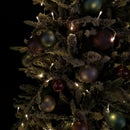 20m Battery Operated Indoor Outdoor Christmas String Lights with 200 LEDs in Warm White