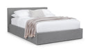 Rialto Ottoman Storage 150cm King Bed - Light Grey