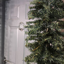 2.4m (8ft) Tall Single Door Indoor Christmas Tree Arch in Green