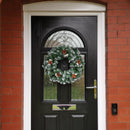 40cm Snow Tips Christmas Door Wreath for Indoor / Outdoor