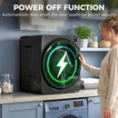 HOMCOM 5kg Vented Tumble Dryer, Compact Dryer With 5 Drying Modes, Black