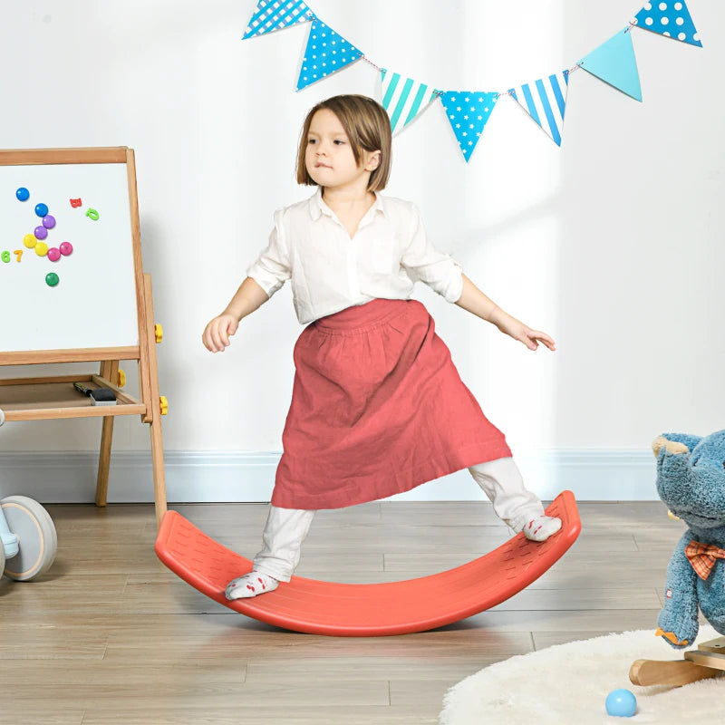 ZONEKIZ Kids Balance Board - Red