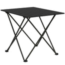 Outsunny Folding Camping Table for Outdoor Camping, Picnic, Hiking, Black