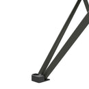 Outsunny Folding Camping Table for Outdoor Camping, Picnic, Hiking, Black