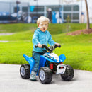 AIYAPLAY Honda Licensed Kids Electric Quad Bike 6V ATV 1.5-3 Years Red And Blue