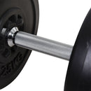 HOMCOM Dumbbell and Barbell Set with 65kg Adjustable Weights, for Home Gym