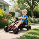 AIYAPLAY Pedal Go Kart with Automatic Clutch, for Ages 3-6 Years