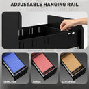 Vinsetto Steel File Cabinet with Lock and Wheels for Home Office