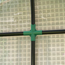 Outsunny 200 x 100 x 178cm Small Tomato Greenhouse with Roll-up Zipped Doors