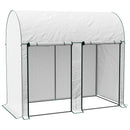 Outsunny 200 x 100 x 178cm Small Tomato Greenhouse with Roll-up Zipped Doors