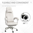Vinsetto Home Office Chair Reclining Computer Chair W/ Lumbar Support