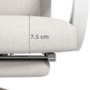 Vinsetto Home Office Chair Reclining Computer Chair W/ Lumbar Support