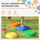 AIYAPLAY 5PCS Kids Stepping Stones, Frog-Shaped Balance Stepping Stones