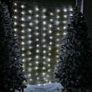 2.1m 300 LED Indoor Outdoor Party Curtain Christmas Lights in Cool White