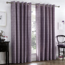 D & D Hanworth Eyelet Curtains in Heather