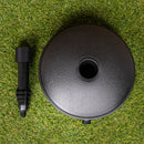7Kg / 7 Litre Capacity Water Filled Garden Parasol Umbrella Base In Black