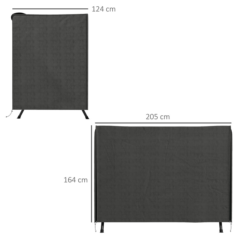 Outsunny Garden Furniture Protector Patio Swing Chair Cover - Grey