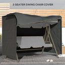 Outsunny Garden Furniture Protector Patio Swing Chair Cover - Grey