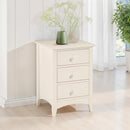 OPHELIA 3 DRAWER BEDSIDE