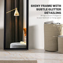 HOMCOM Floor Mirror Wall Mounted Leaning Standing Mirror