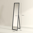 HOMCOM Floor Mirror Wall Mounted Leaning Standing Mirror