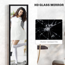 HOMCOM Floor Mirror Wall Mounted Leaning Standing Mirror