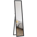 HOMCOM Floor Mirror Wall Mounted Leaning Standing Mirror