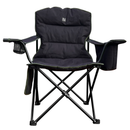 Henwick Padded Folding Camp Chair Black & Green