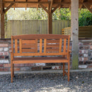 Hawkshead 2 Seater Outdoor Wooden Garden Patio Bench