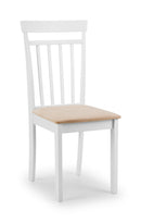 Set Of 2 Coast White Dining Chairs