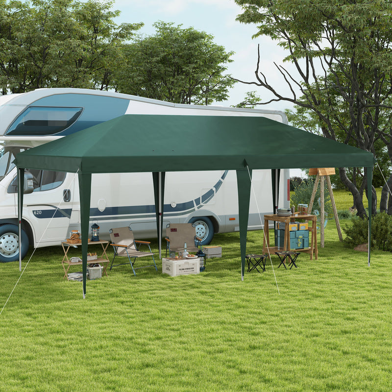 Outsunny 6 X 3(m) Pop Up Gazebo Patio Party Event Heavy Duty Canopy