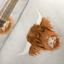 Fusion Highland Cow Duvet Cover Set in Ochre