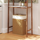 HOMCOM Laundry Hamper With Removable Washable Liner Bag