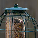 Samuel Alexander Metal Hanging Bird Seed Feeder with Squirrel Guard