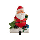 13cm Premier Christmas Stocking Hanger Decoration in Santa Design