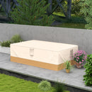 Outsunny Garden Furniture Covers Waterproof, 600D Oxford Fabric with Vents