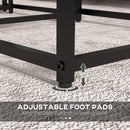 HOMCOM Nesting Coffee Tables Set Of 3 Stacking Sofa Side Tables White