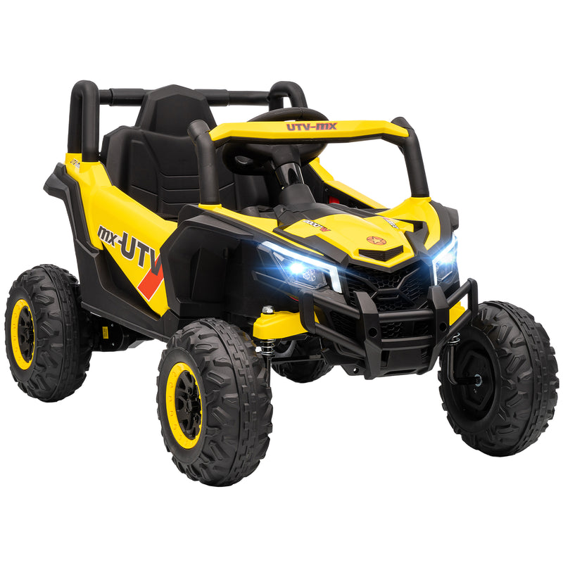 AIYAPLAY Kids Electric Car with Remote Control for Kids 3-5 Years, Yellow