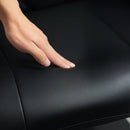 HOMCOM Swivel Recliner Chair with Footstool and Adjustable Back, Black