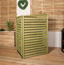 68cm x 1.2m Wooden Outdoor Garden Single Wheelie Bin Store Storage