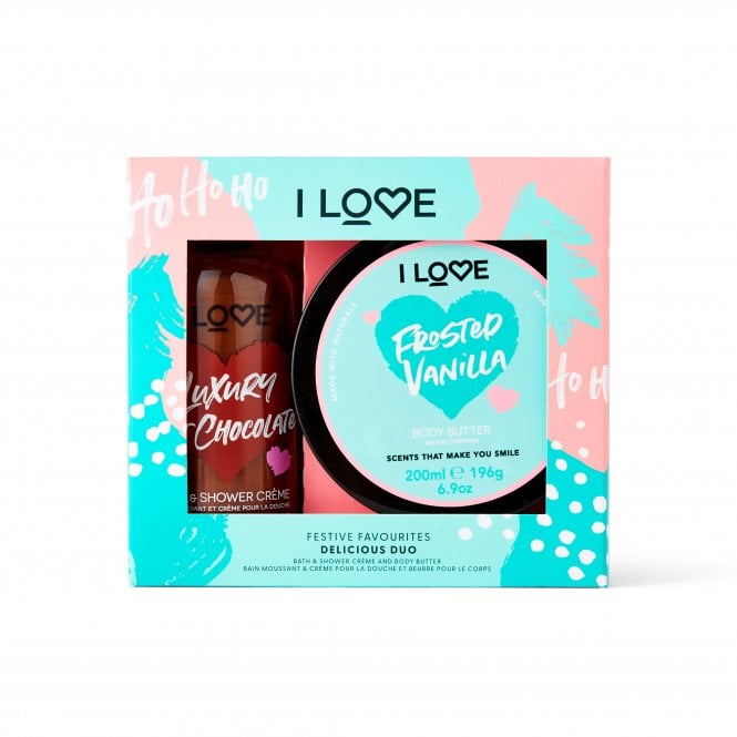 I Love Delicious Duo Gift Box Festive Favourites Original