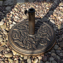 Samuel Alexander 9kg Heavy Duty Bronze Cast Iron Effect Garden Parasol Base