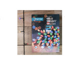 2 Pack of 400 LED 40m Premier Christmas Indoor Outdoor Multi Function Battery Operated String Lights with Timer in Multicoloured