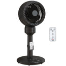 HOMCOM 9" Pedestal Cooling Fan With Adjustable Speed And Mode, Black