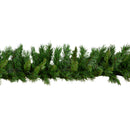 2.7m (9ft) Plain Green Kateson Fir Christmas Garland With 180 Tips