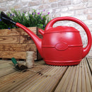 5/10L Ward Garden Watering Can with Rose - Red