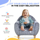 AIYAPLAY Kids Armchair, Glow in the Dark Chair for Bedroom